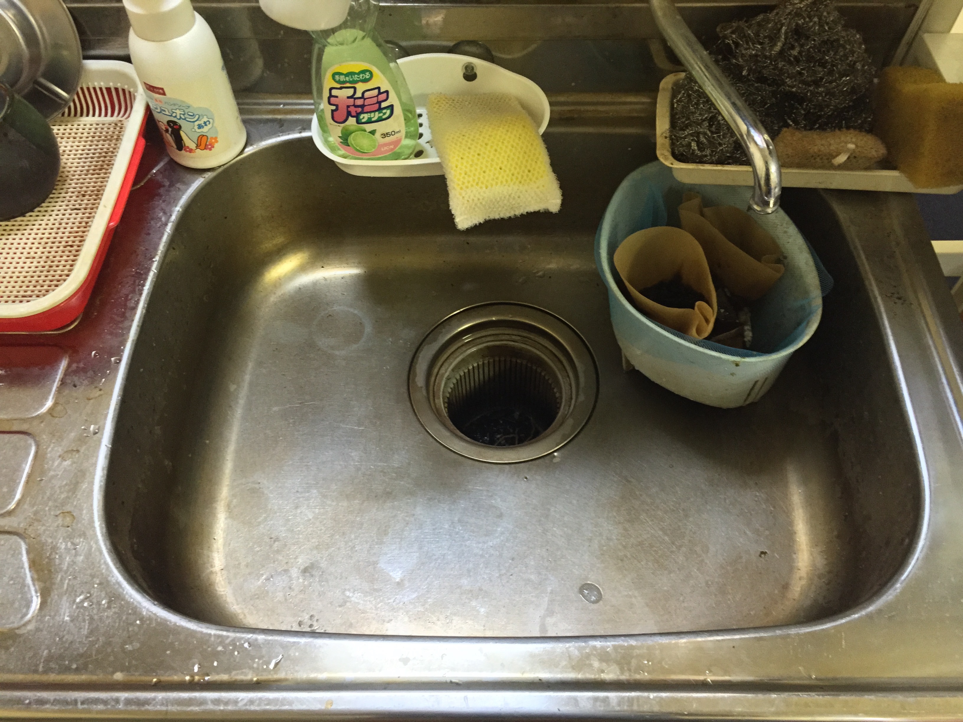 流しシンク掃除_5