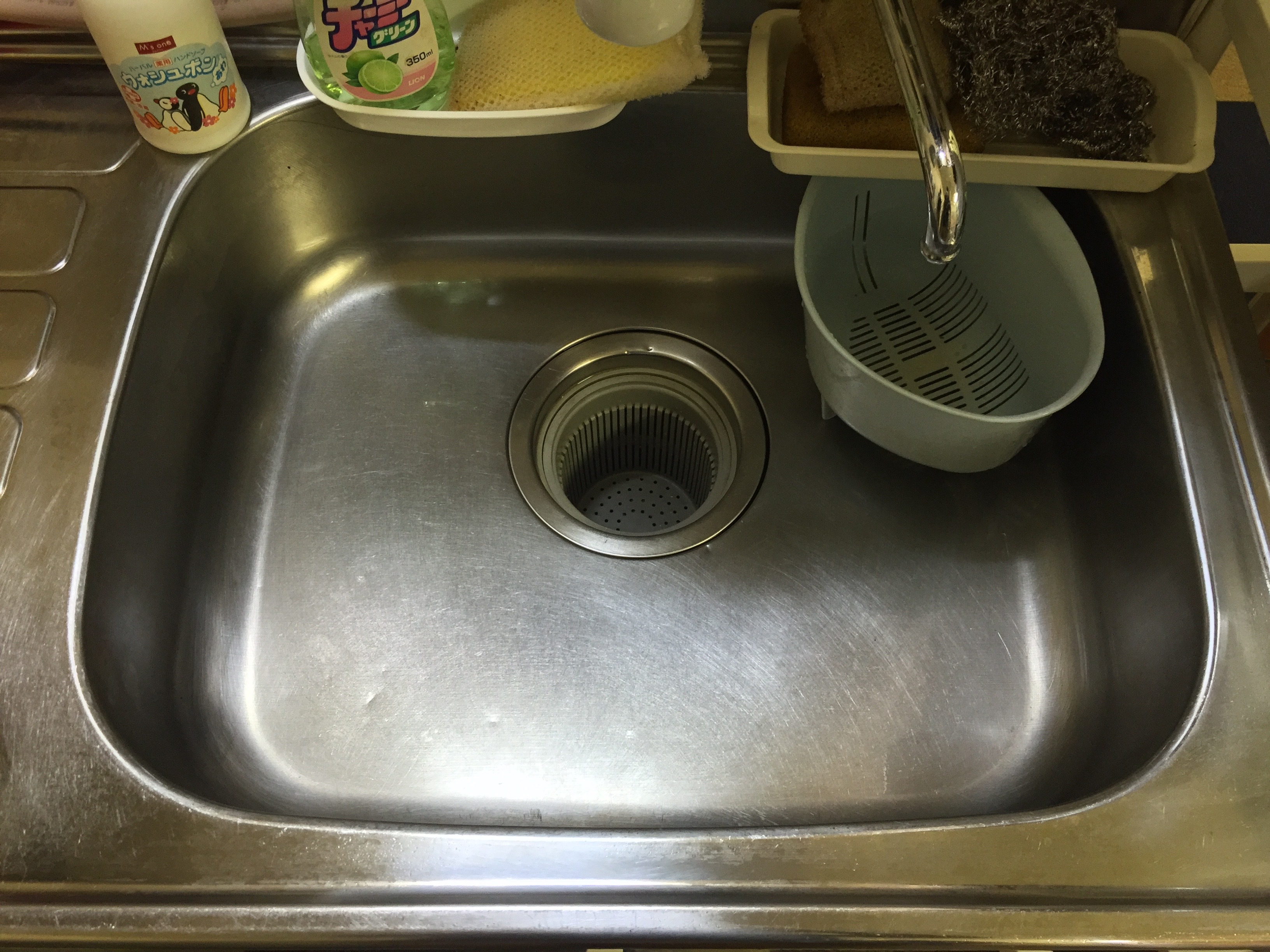 流しシンク掃除_6